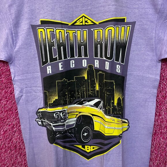 Death Row Records Low Rider Tshirt size S/M - Picture 2 of 5